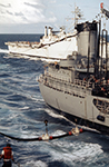 1973 At Sea UNREP